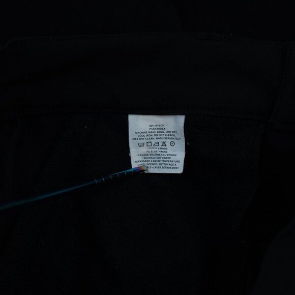 Vtg Patagonia Cargo Pants 🏕️ Women’s 12 (Runs Small)  Black Zip Hem Hiking - Picture 9 of 10